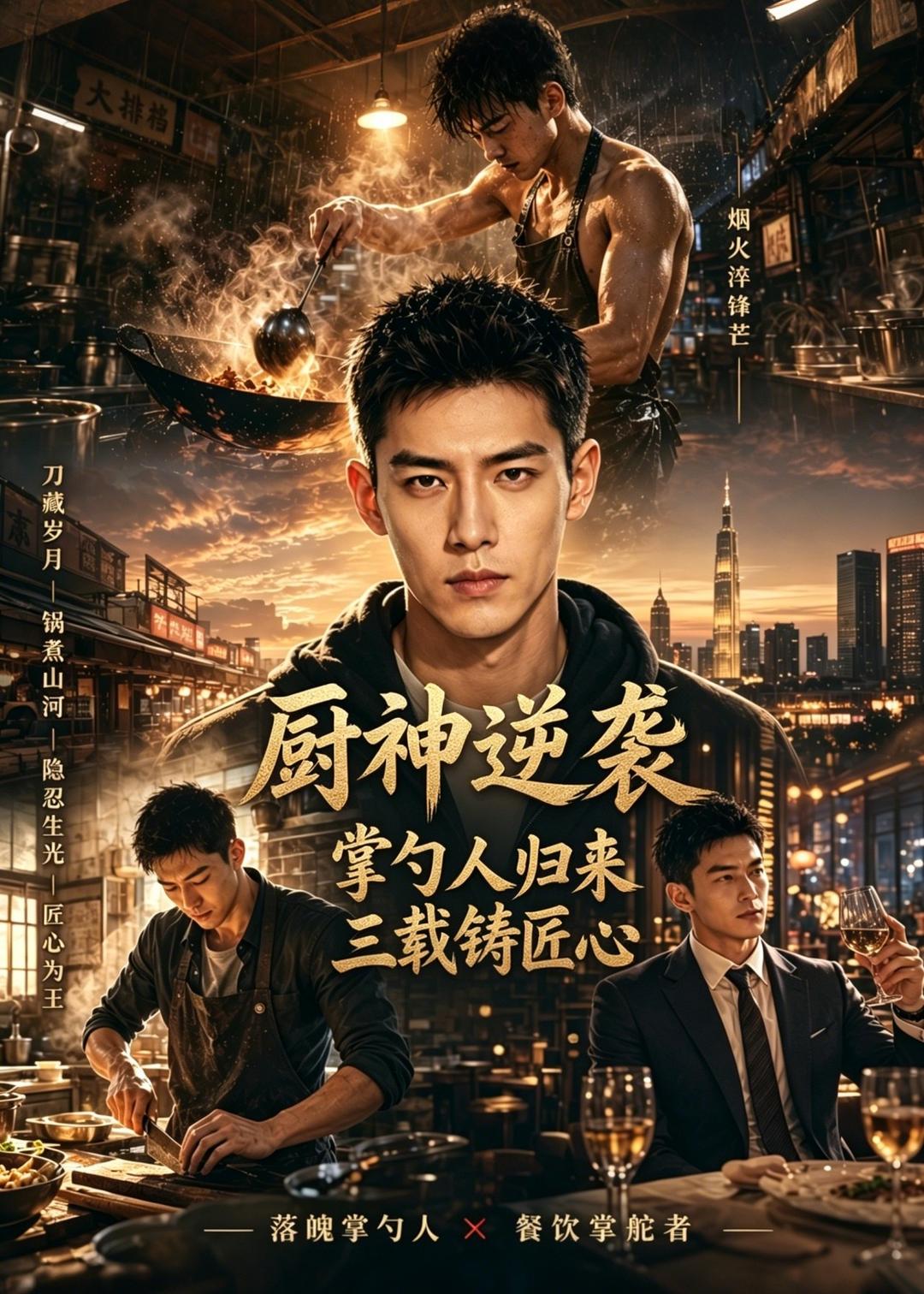 厨神逆袭掌勺人归来三载铸匠心