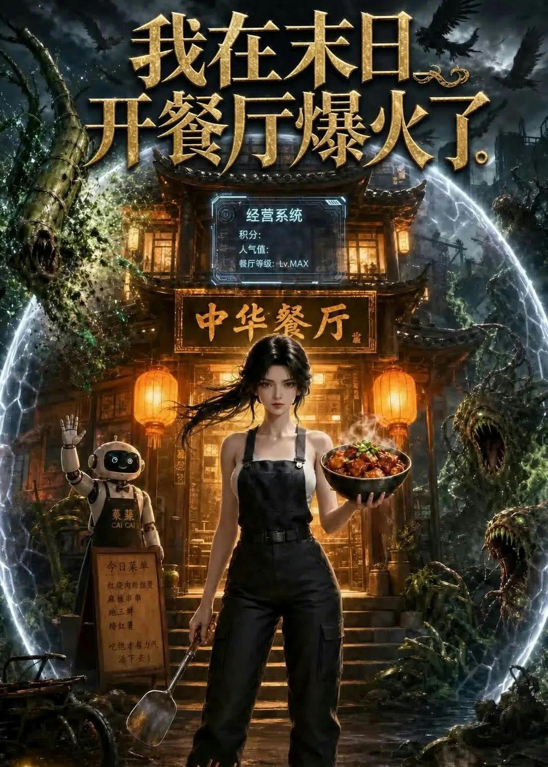 我在末日开餐厅爆火了