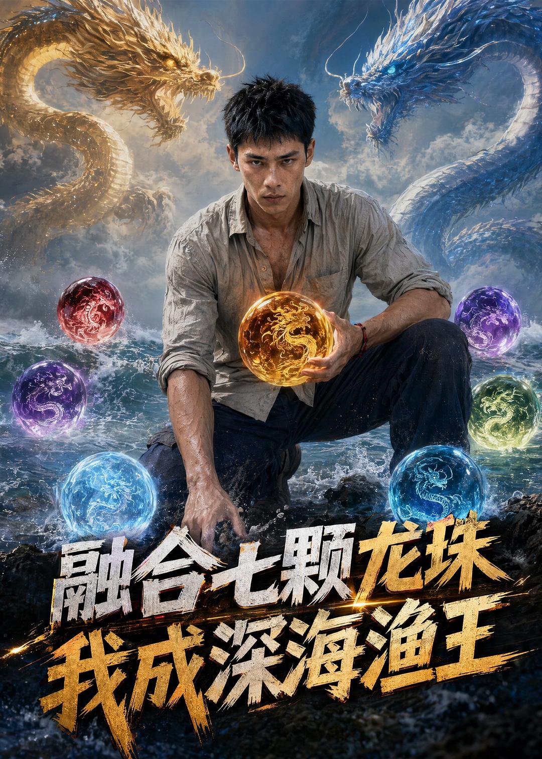 融合七颗龙珠我成深海渔王