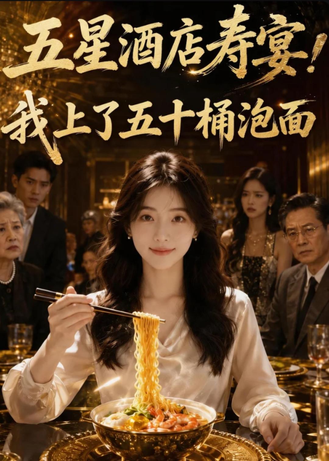 五星酒店寿宴我上了五十桶泡面
