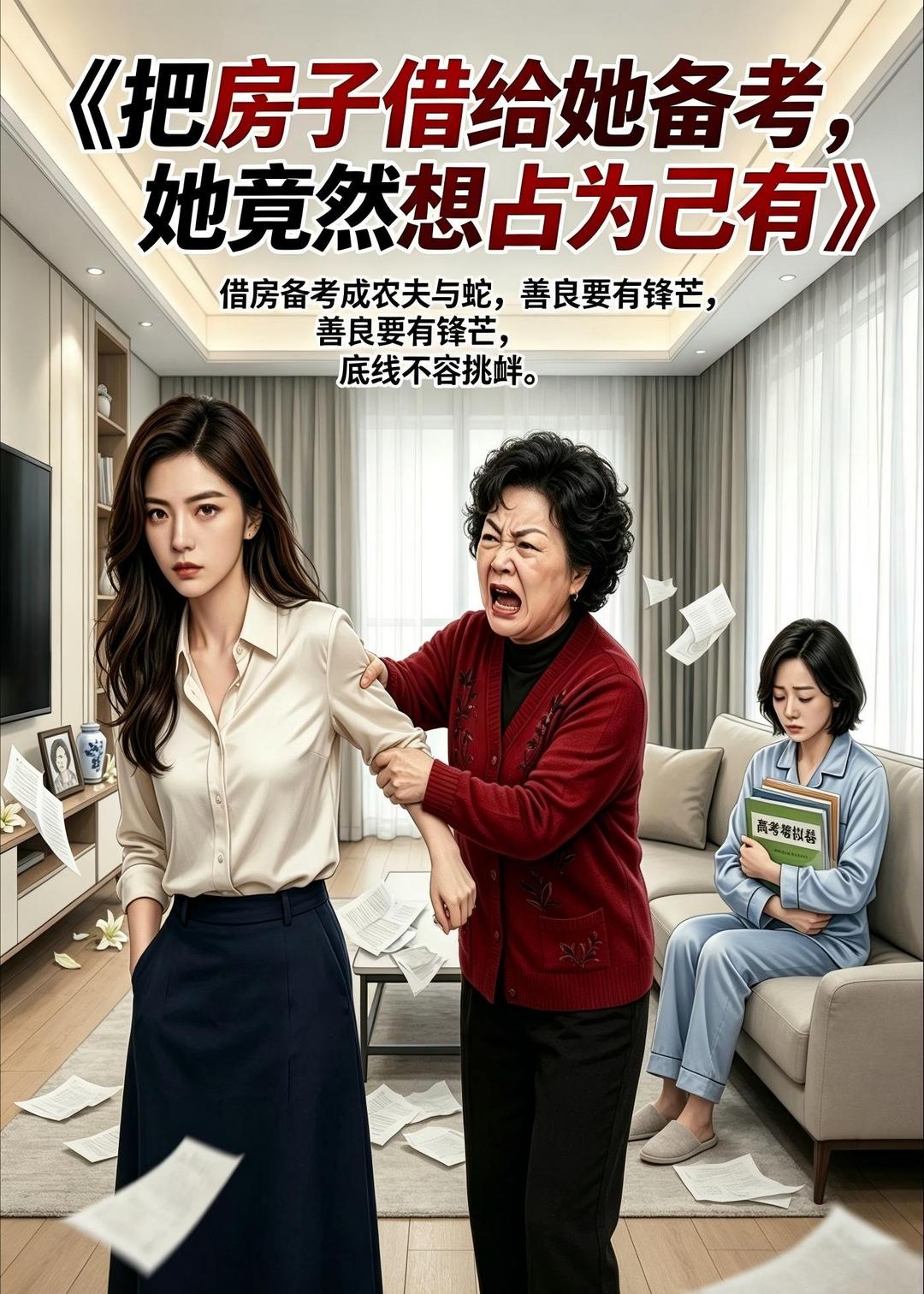把房子借给她备考她竟然想占为己有