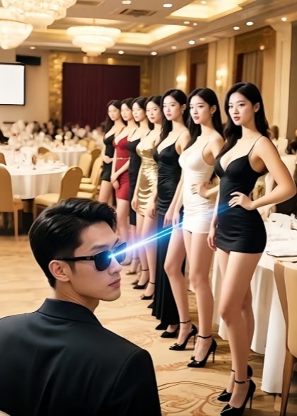 街上美女的内衣通通被他看光
